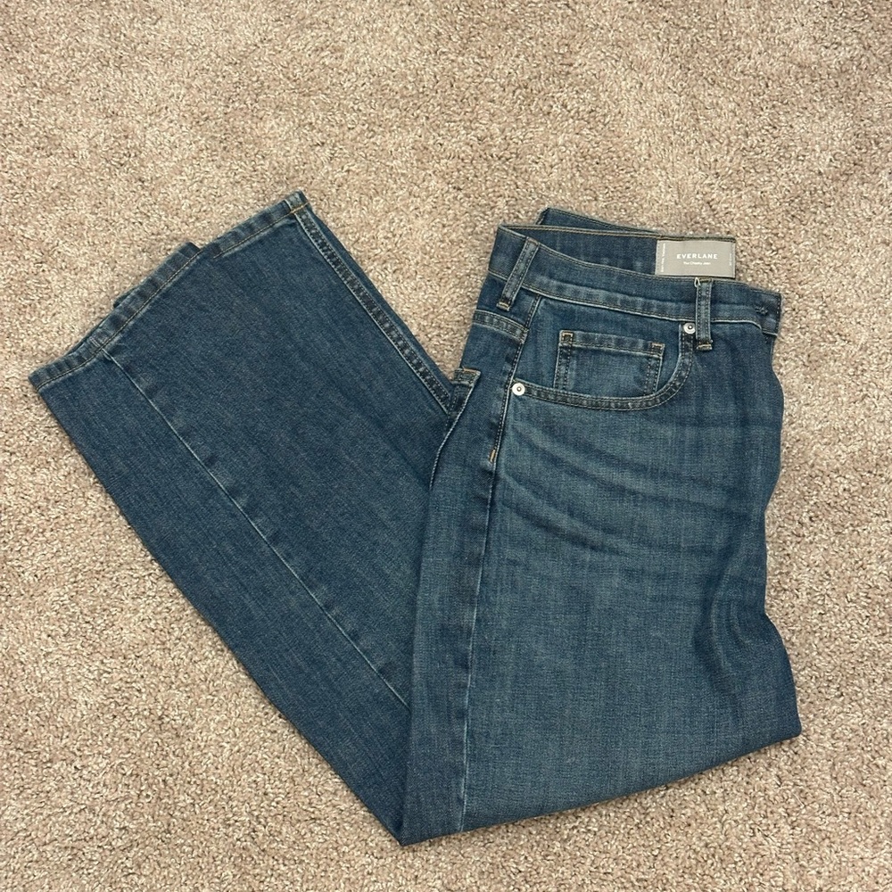 Everlane Women's the Cheeky Jean Size 30 Crop